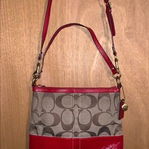 Coach Signature Fabric Bag
